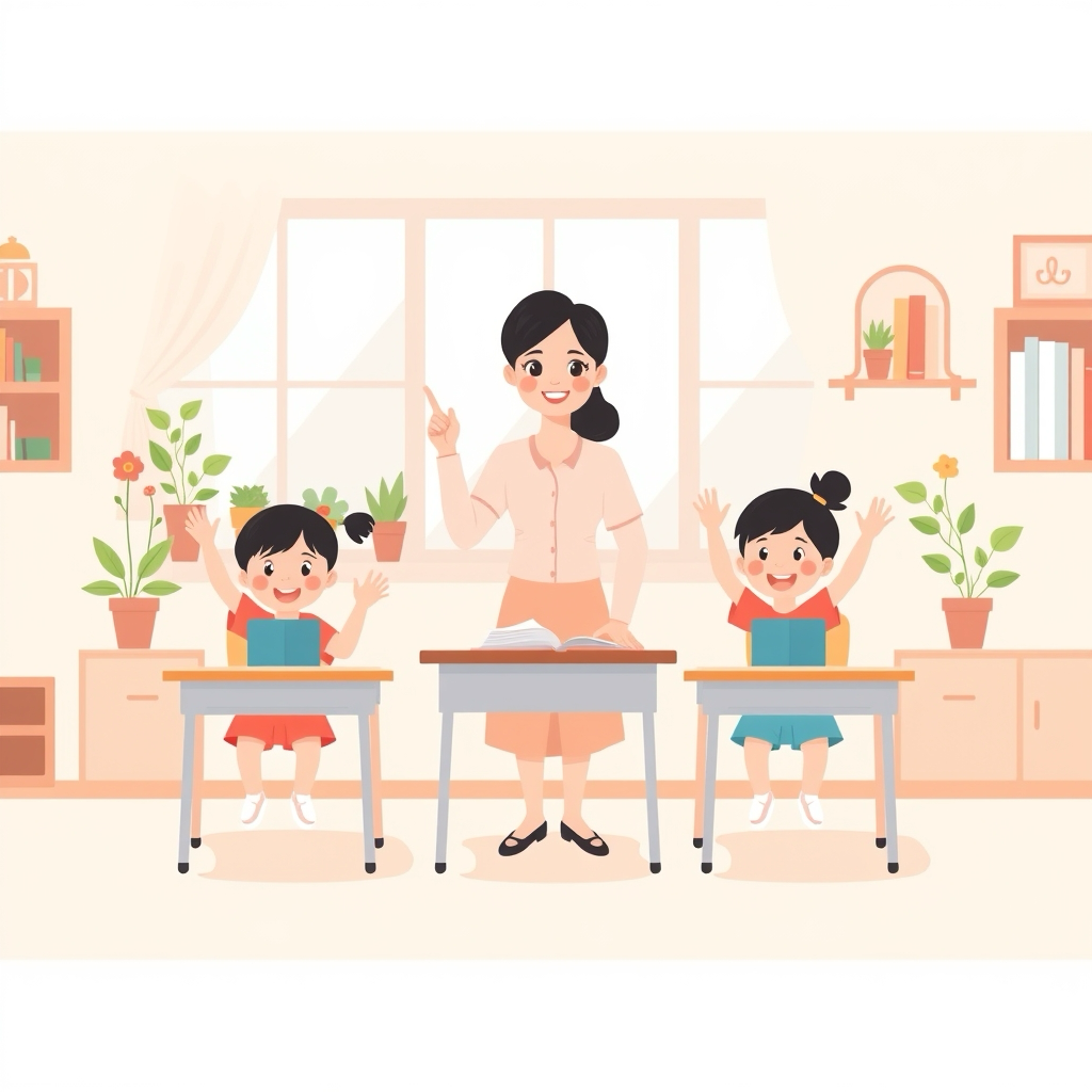 Lớp học Anh Ngữ Ms Hong